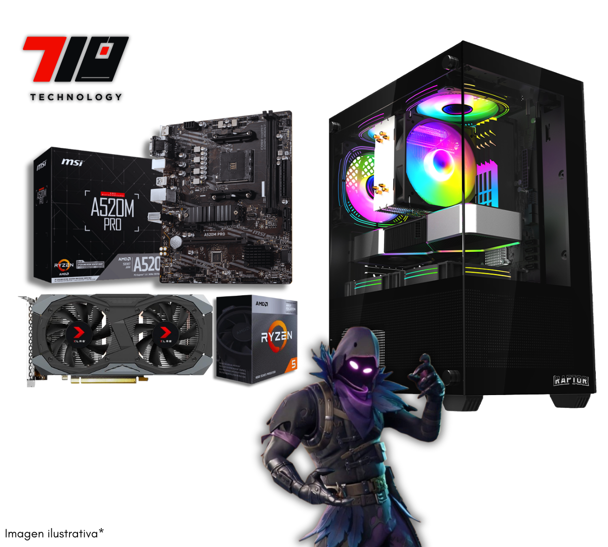 Pc Gamer 5 4500 + Gtx 1660 Super 6gb + 16gb Ram